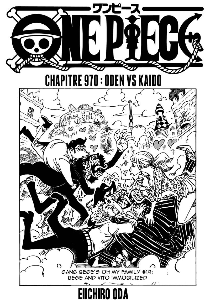One Piece Chapter 970 — page 1