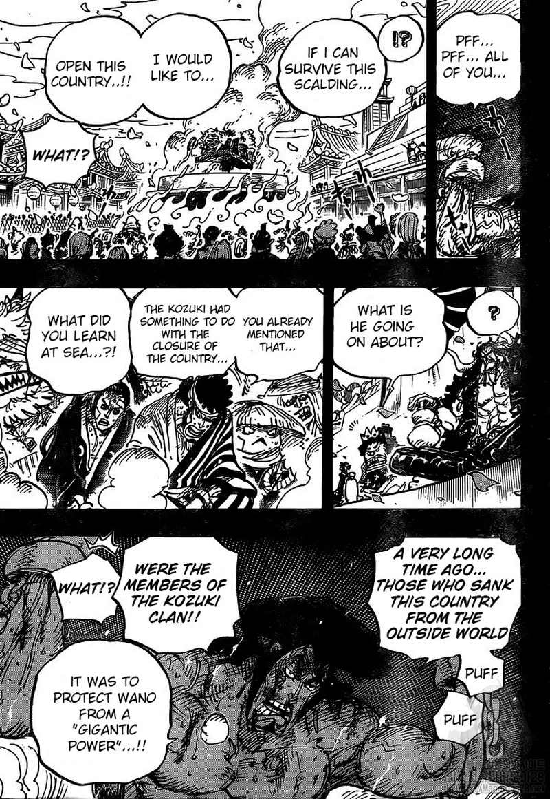 One Piece Chapter 972 — page 6