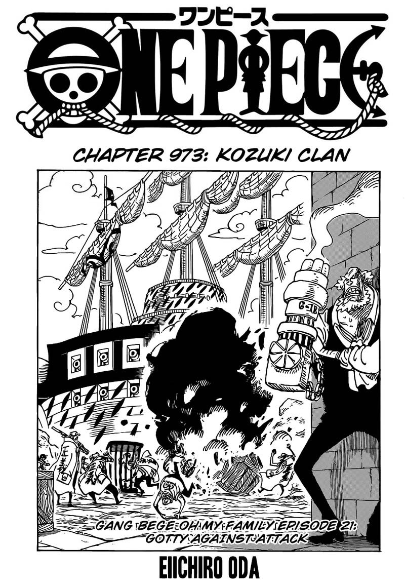 One Piece Chapter 973 — page 1