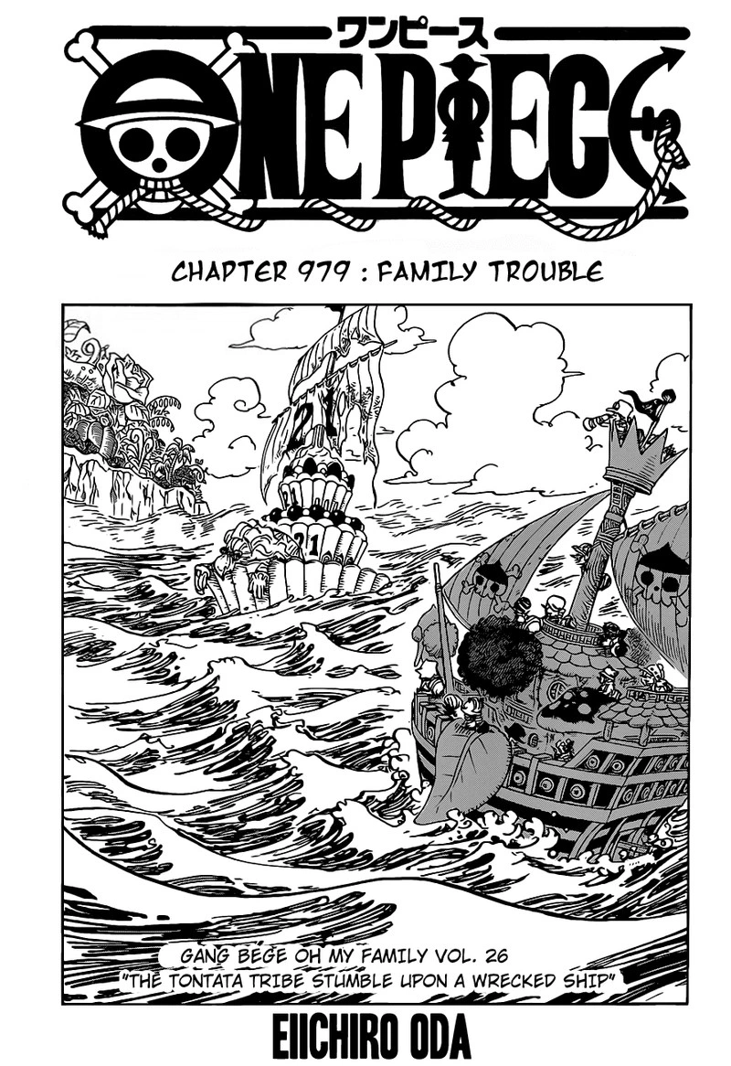 One Piece Chapter 979 — page 1