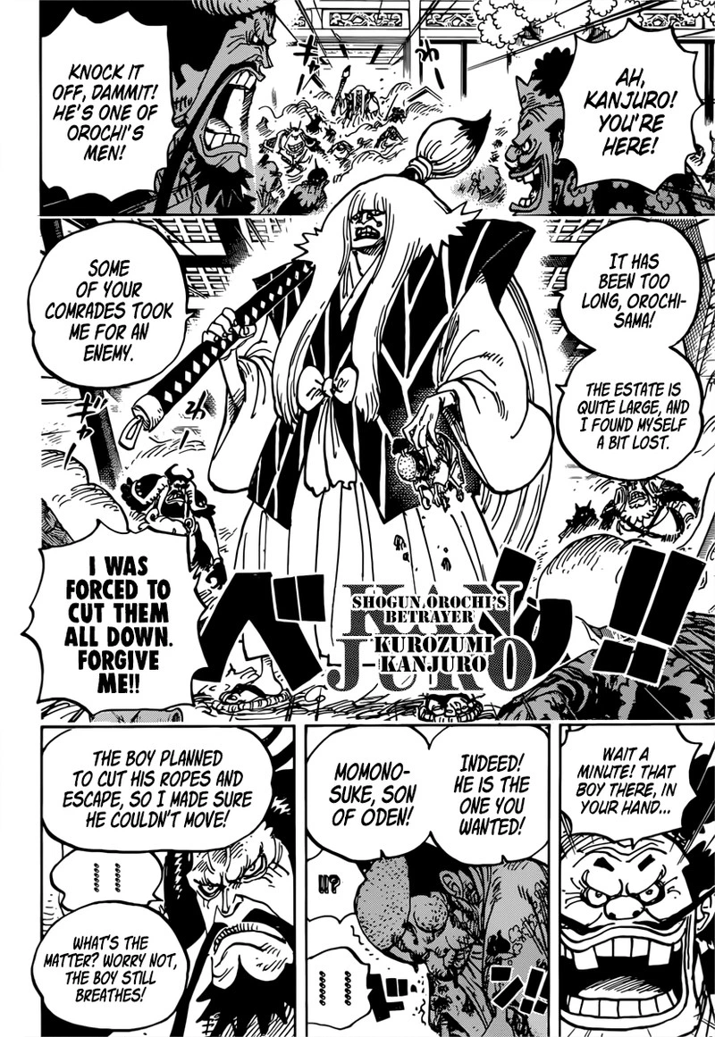 One Piece Chapter 982 — page 4