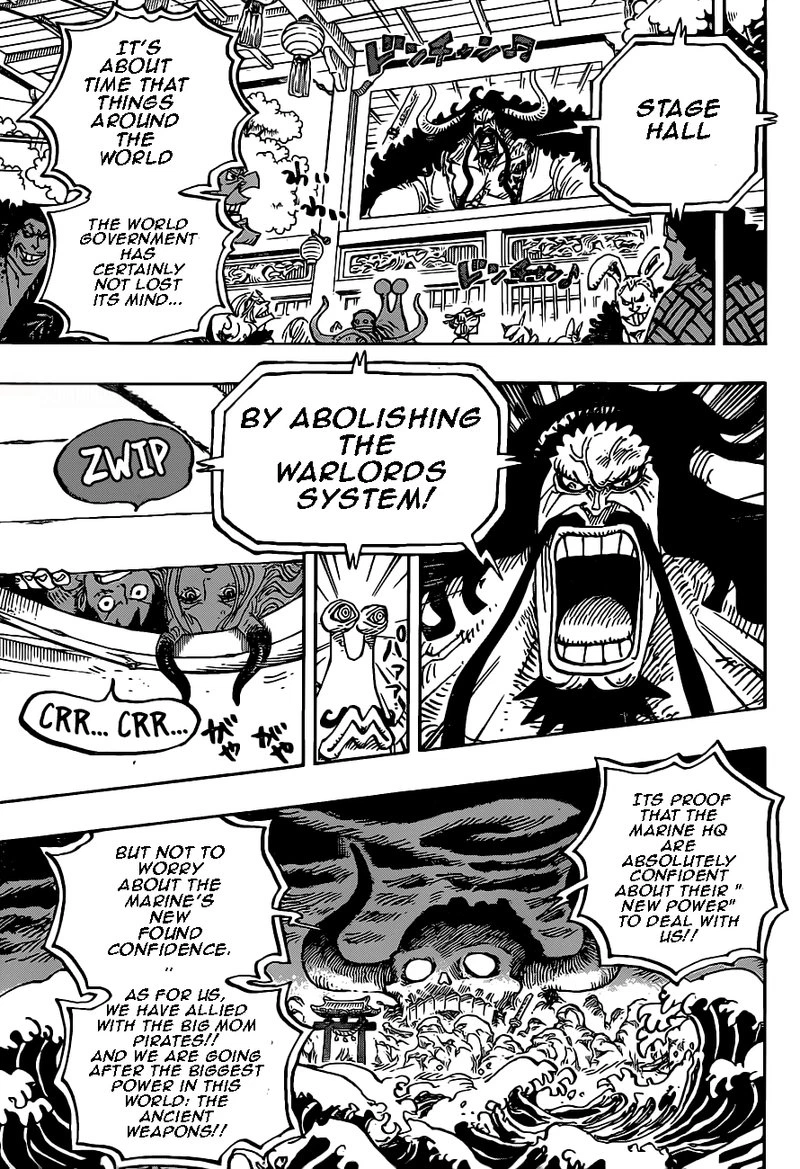 One Piece Chapter 985 — page 10