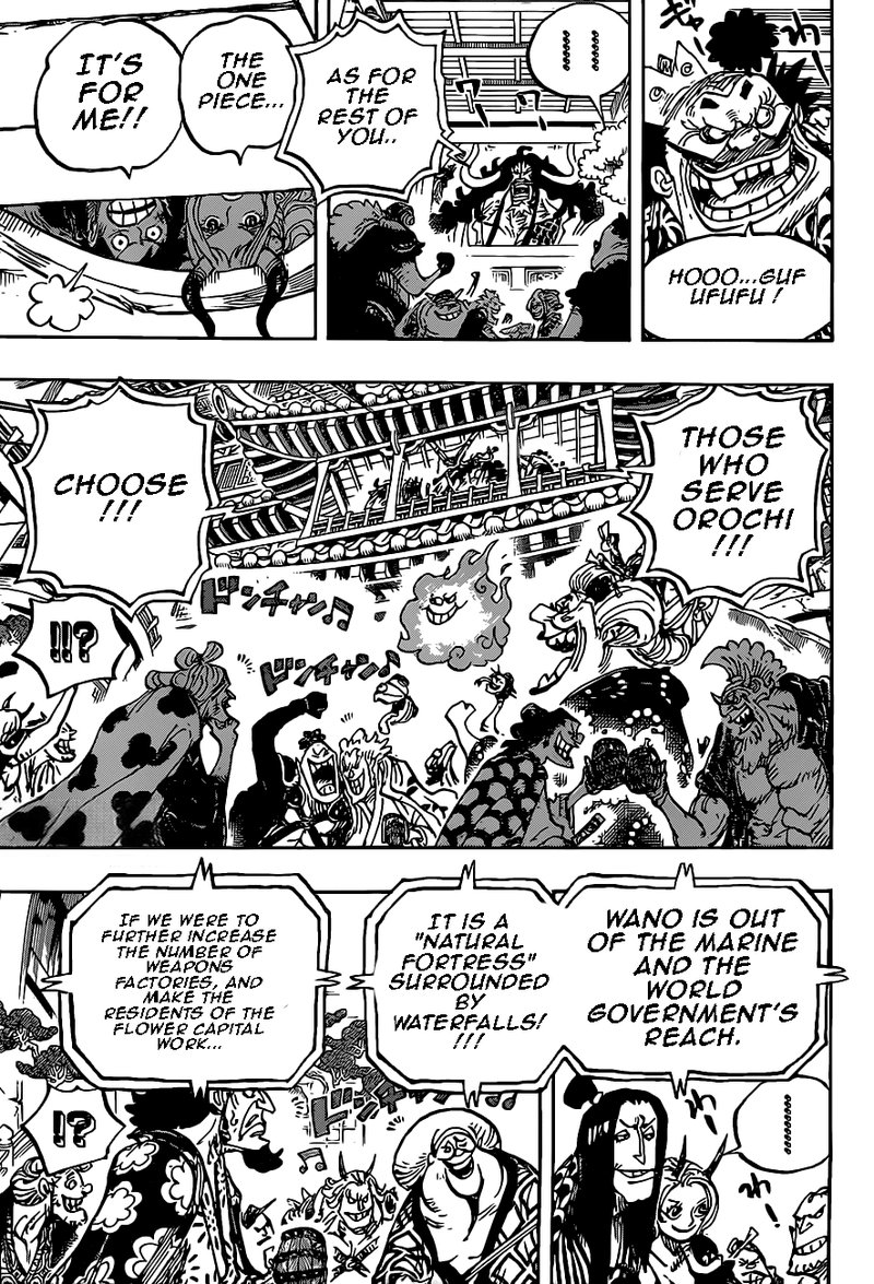 One Piece Chapter 985 — page 13