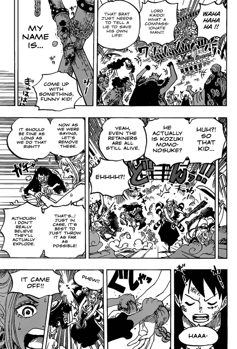 One Piece Chapter 986 — page 8