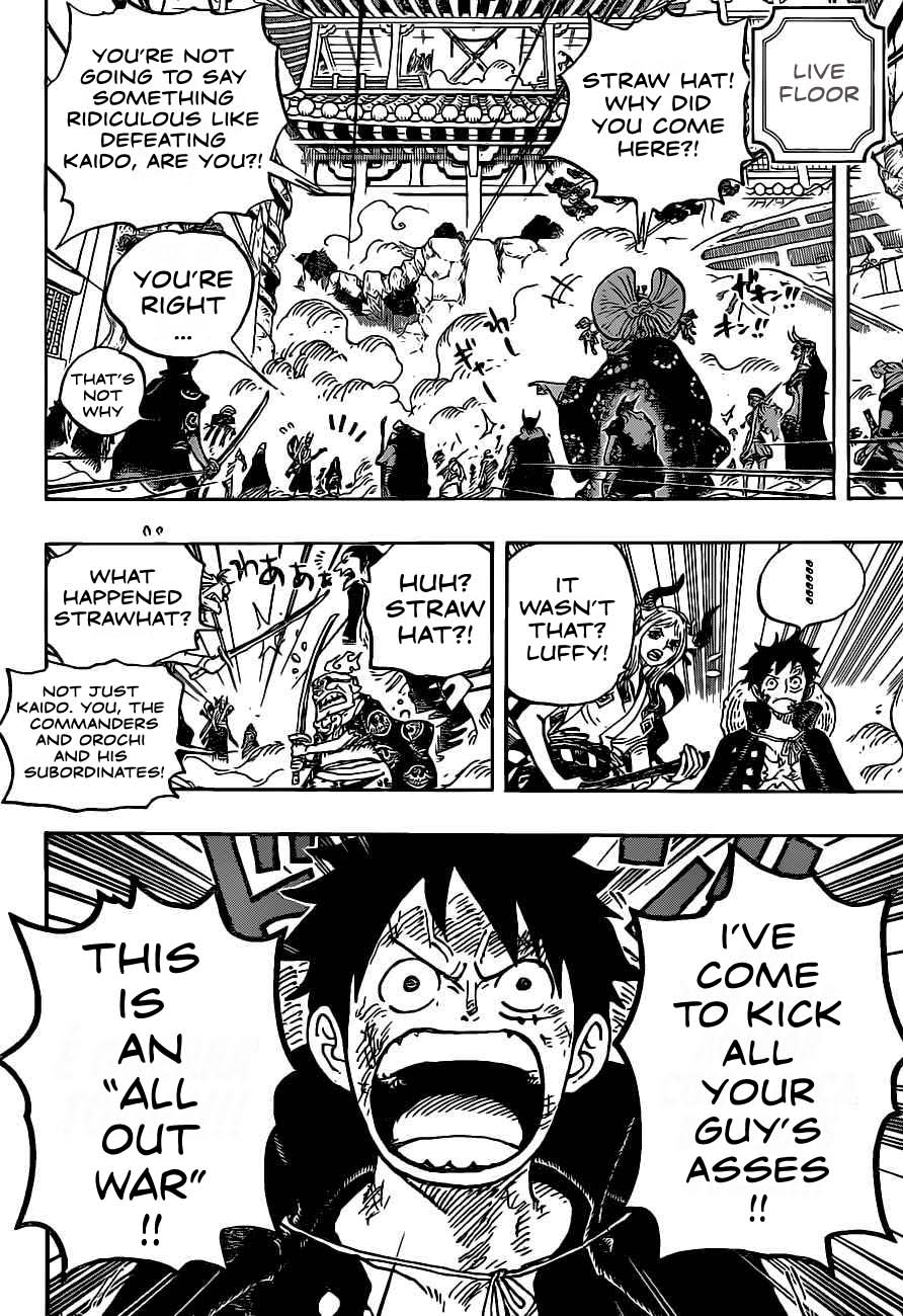 One Piece Chapter 987 — page 11