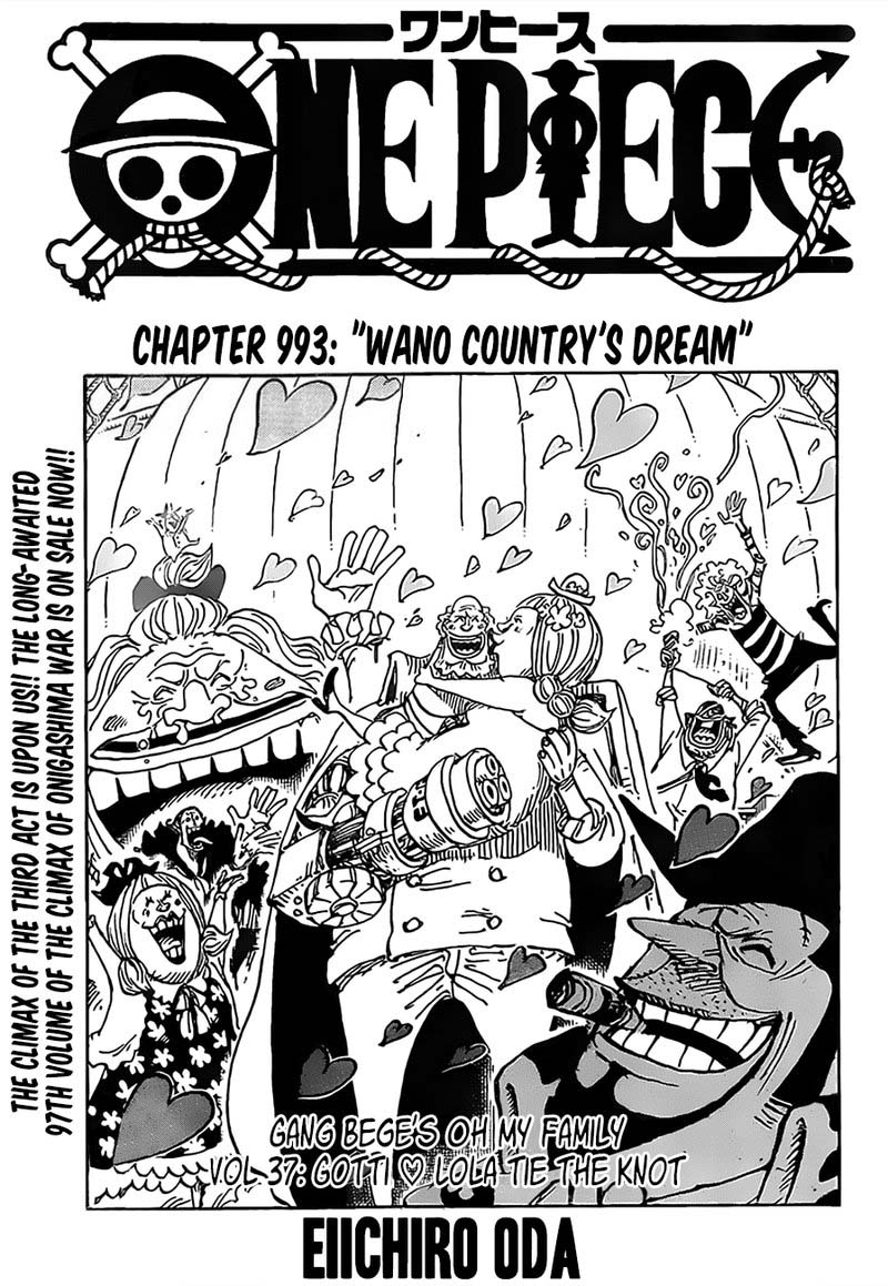 One Piece Chapter 993 — page 1