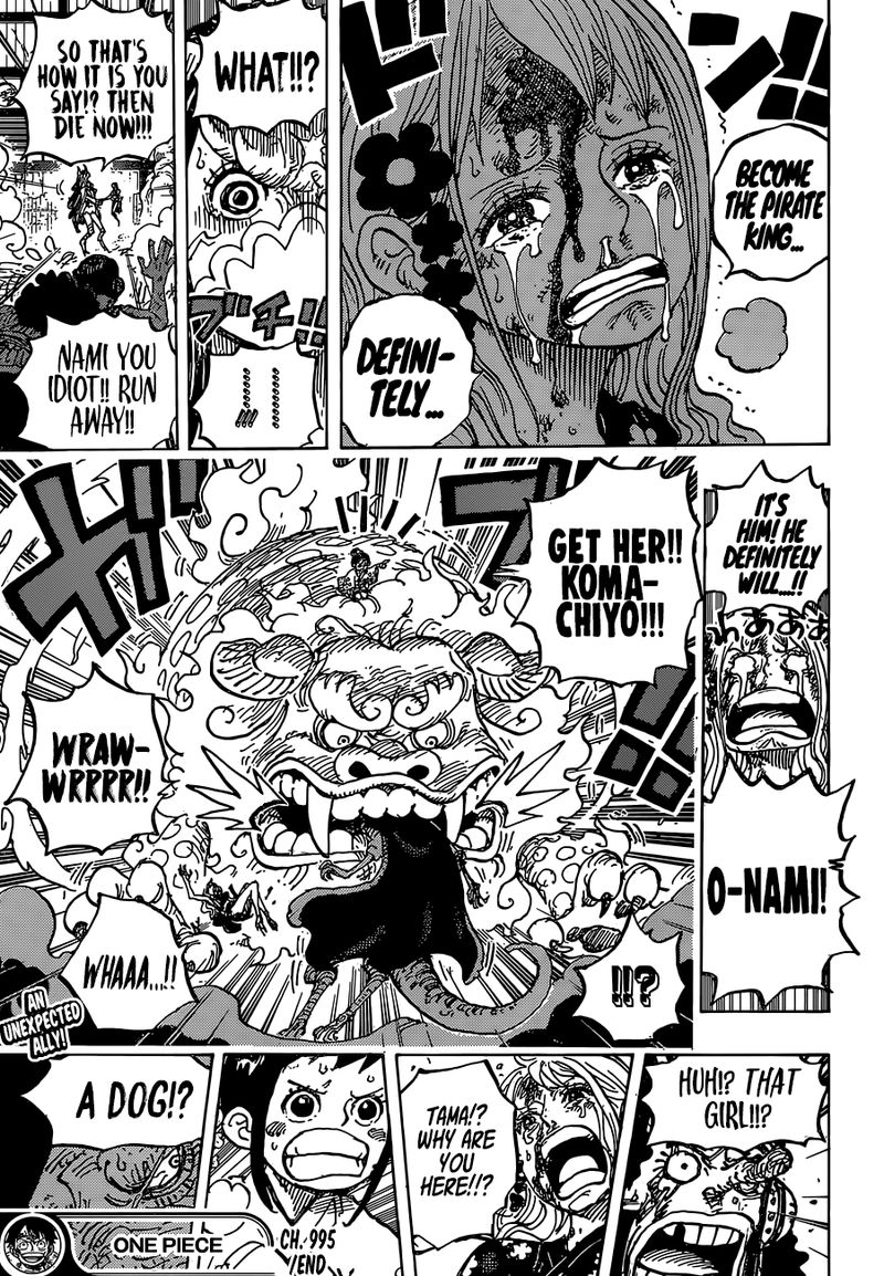One Piece Chapter 995 — page 16