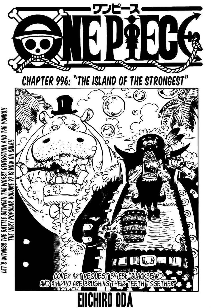 One Piece Chapter 996 — page 1