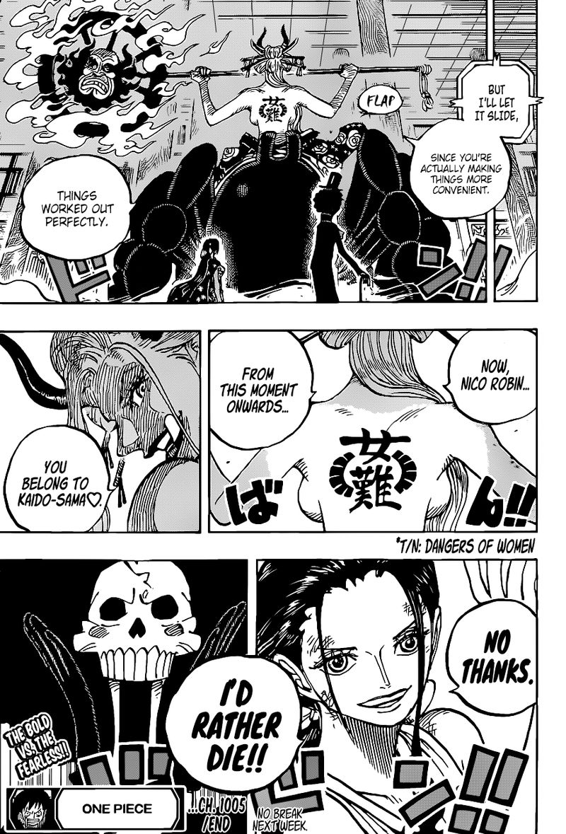 One Piece Chapter 1005 — page 16