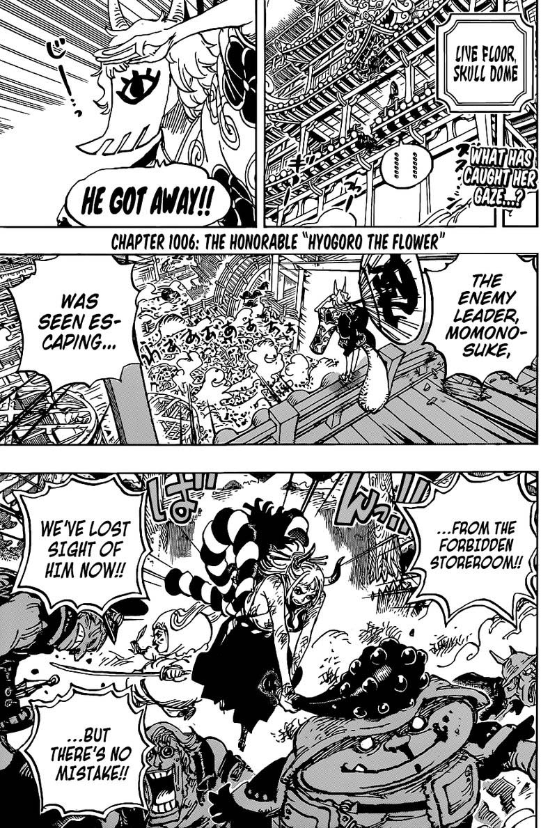 One Piece Chapter 1006 — page 3
