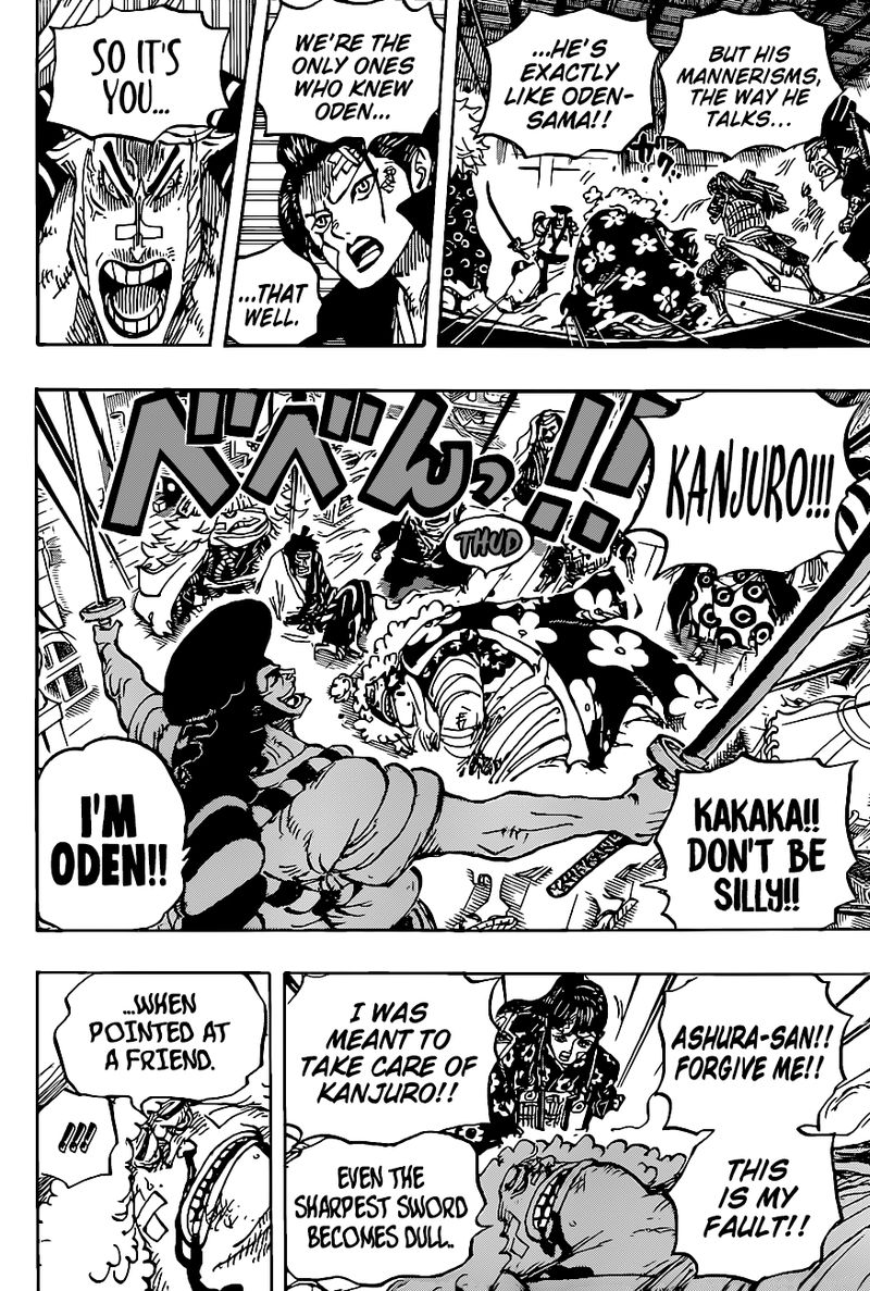 One Piece Chapter 1008 — page 6
