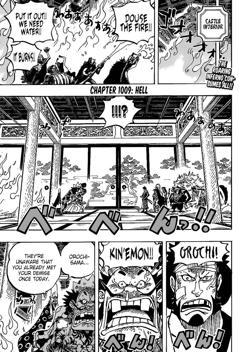 One Piece Chapter 1009 — page 3