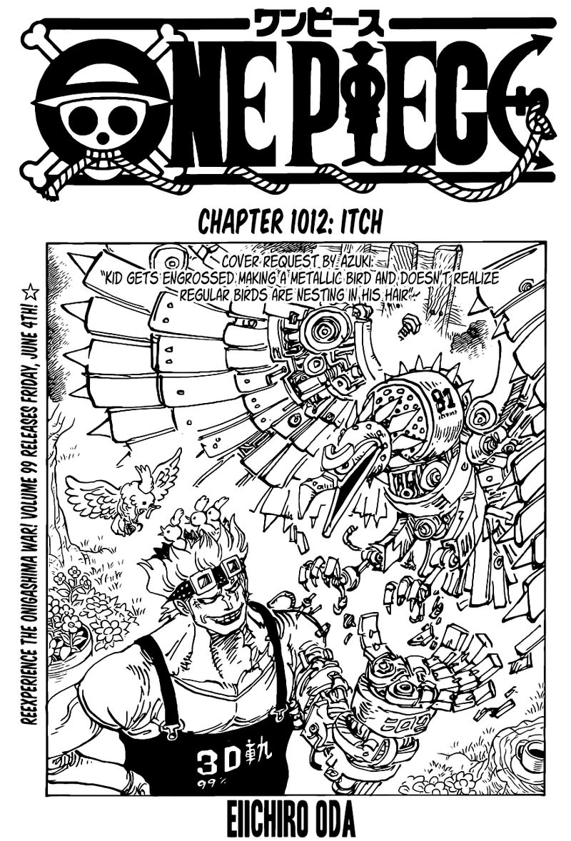 One Piece Chapter 1012 — page 1