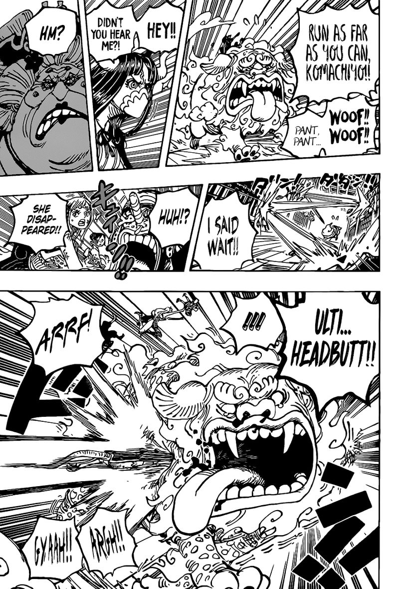One Piece Chapter 1012 — page 13