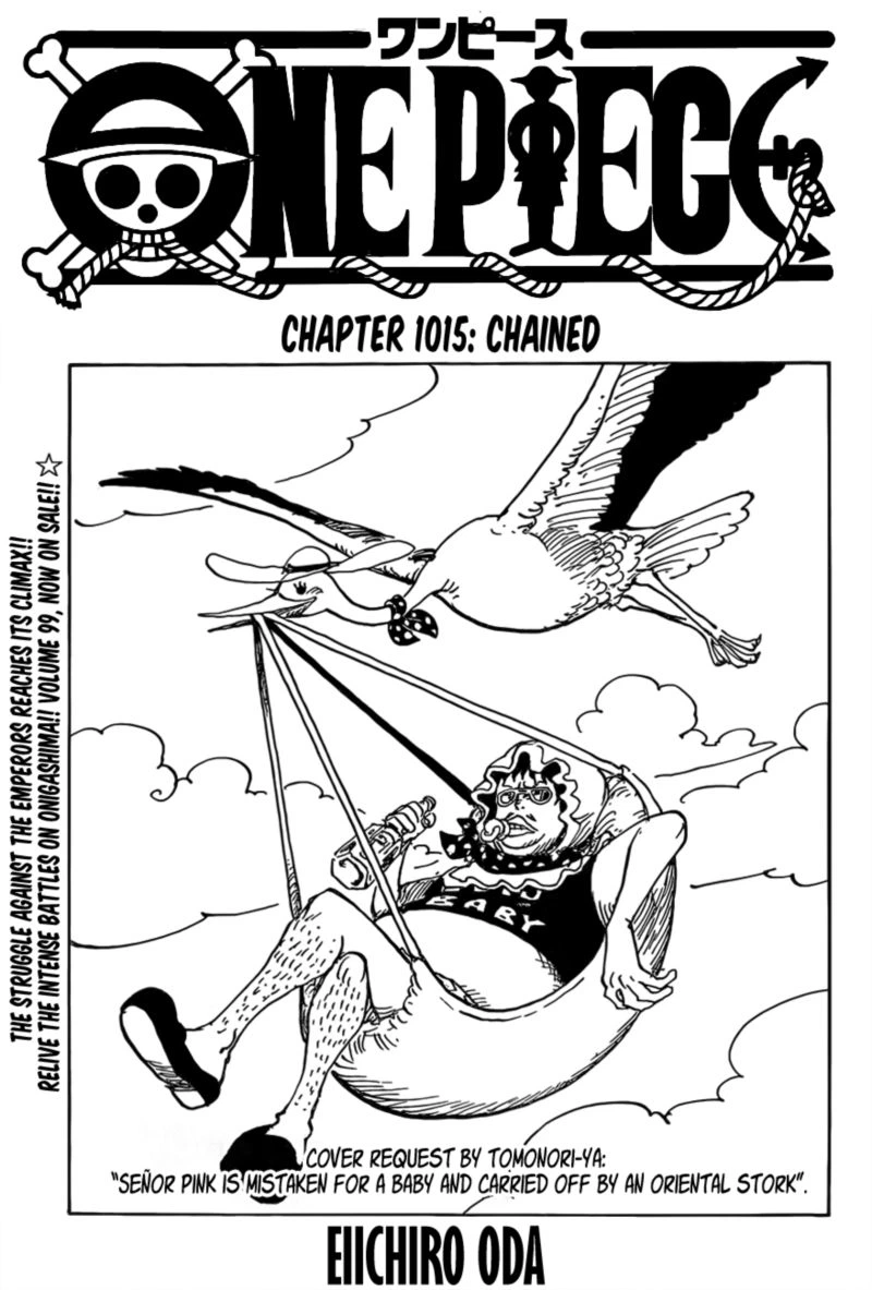 One Piece Chapter 1015 — page 1