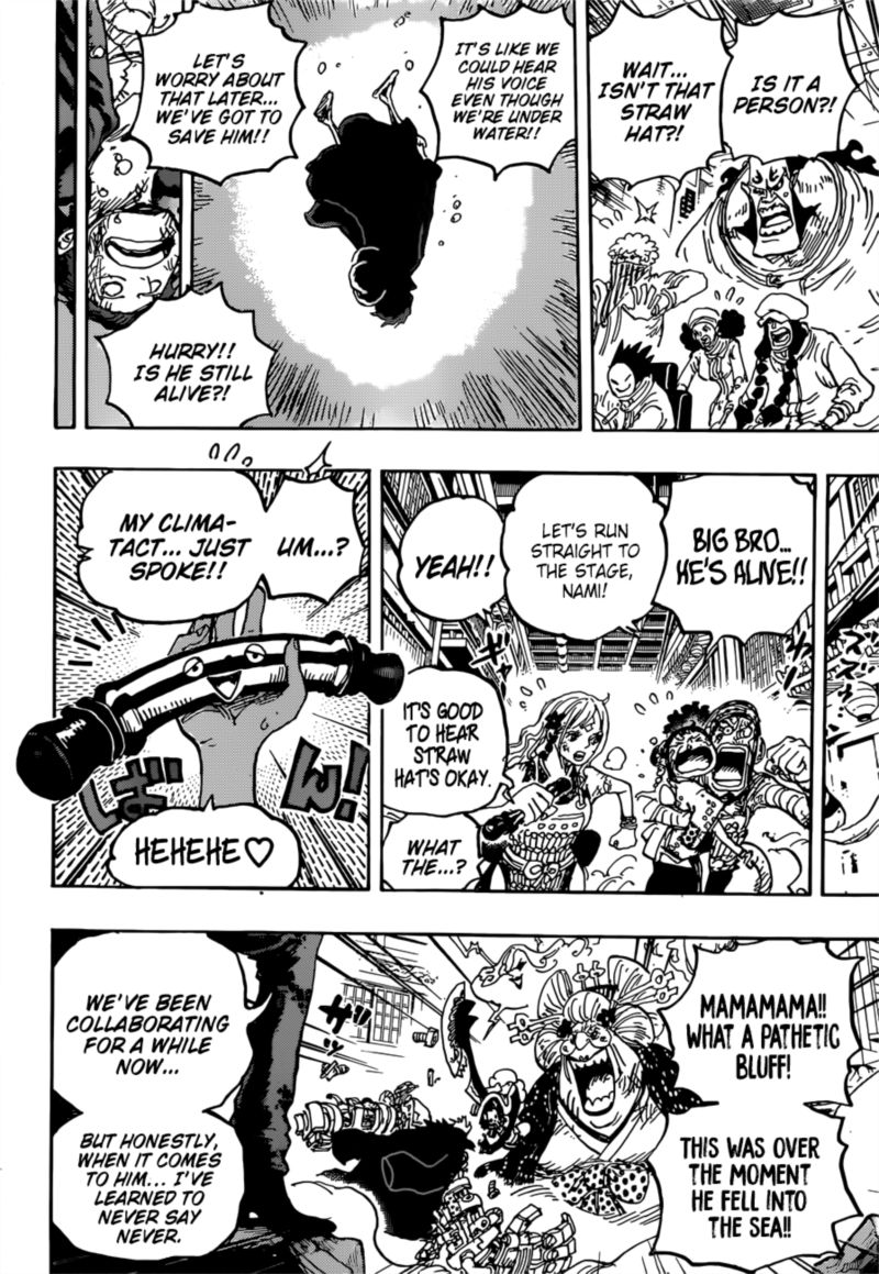One Piece Chapter 1015 — page 14