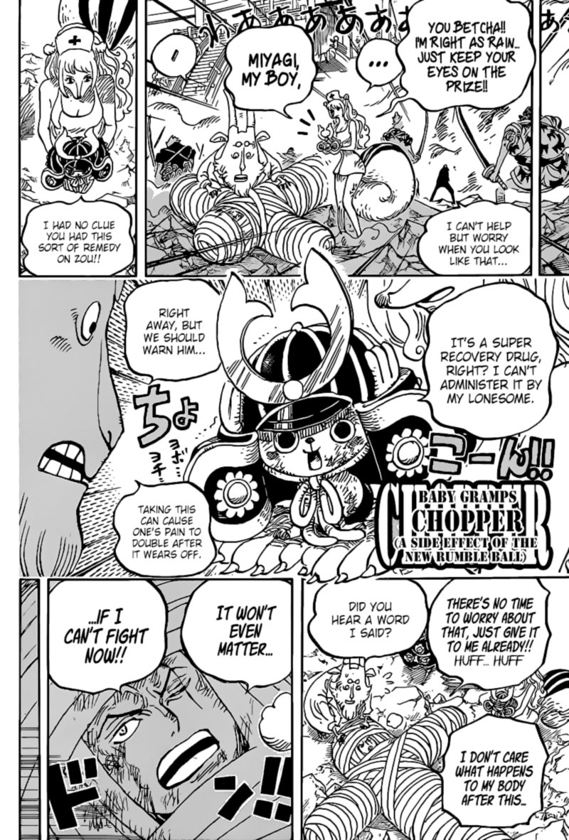 One Piece Chapter 1017 — page 12