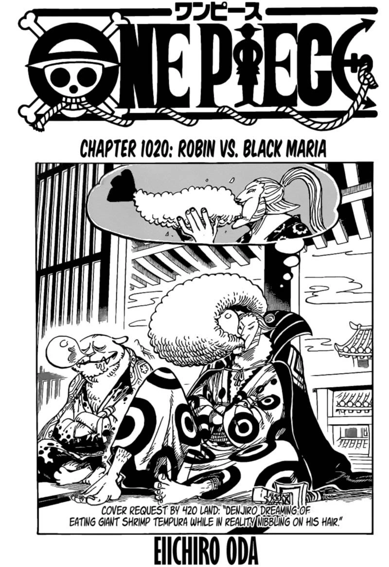 One Piece Chapter 1020 — page 1