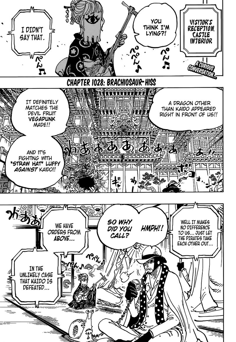 One Piece Chapter 1028 — page 3