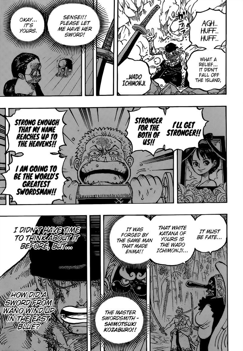 One Piece Chapter 1033 — page 9