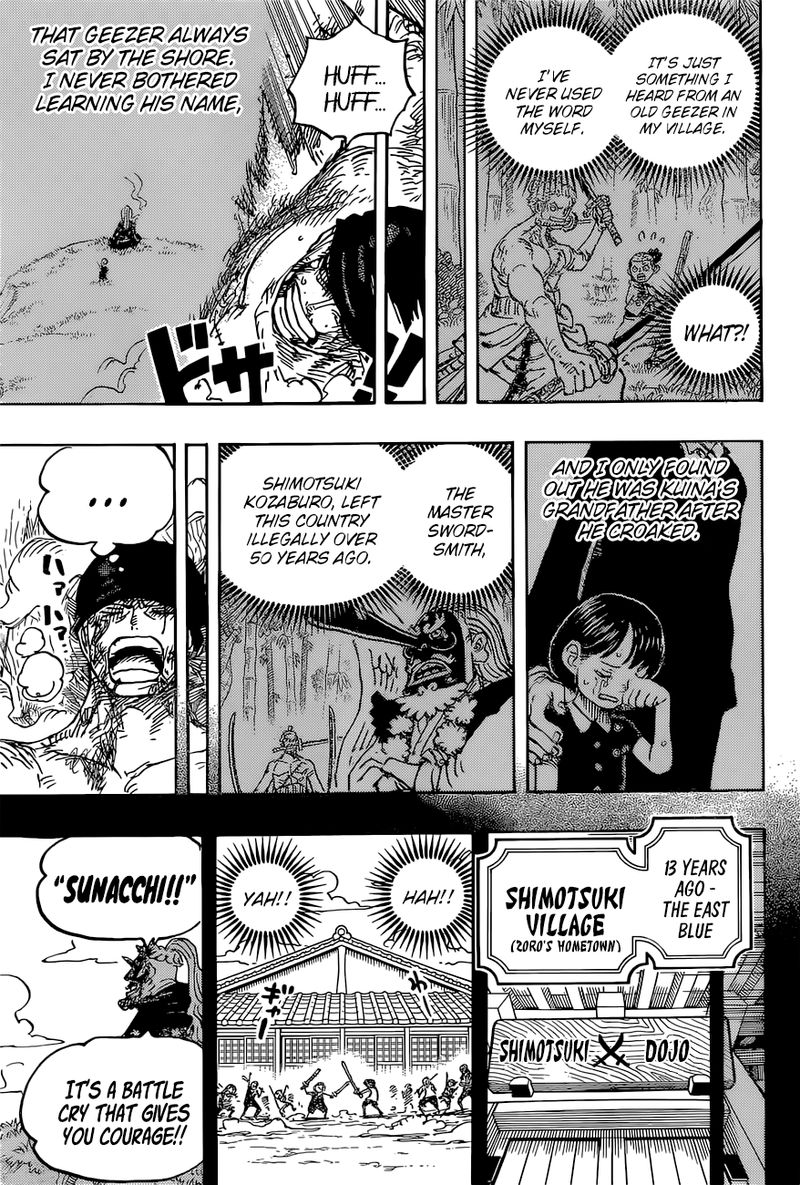 One Piece Chapter 1033 — page 11