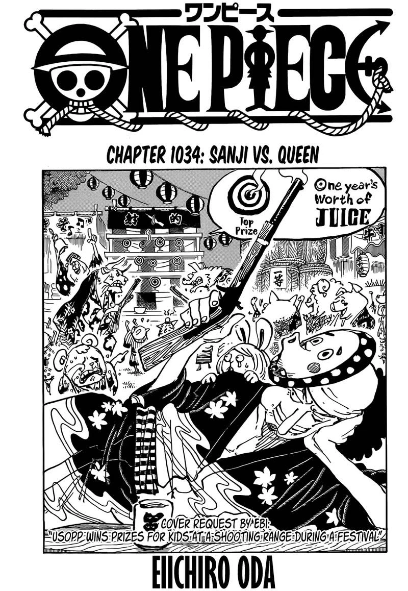 One Piece Chapter 1034 — page 1