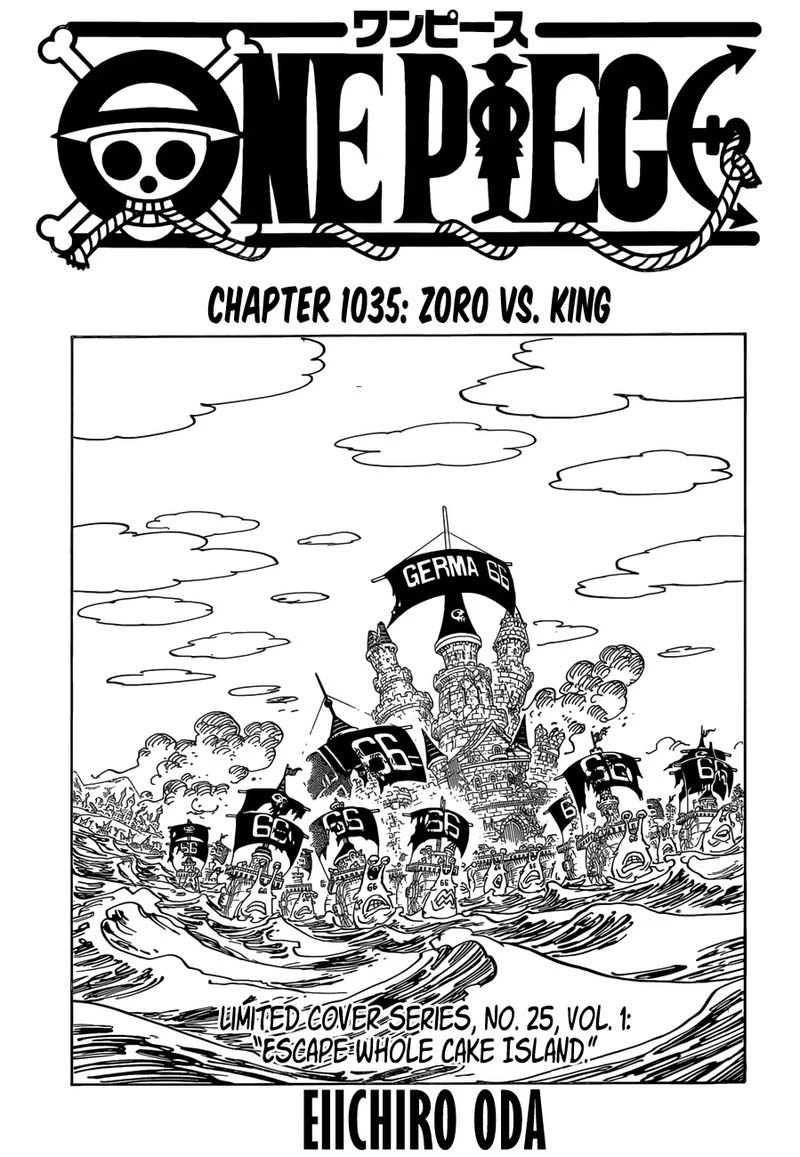 One Piece Chapter 1035 — page 1