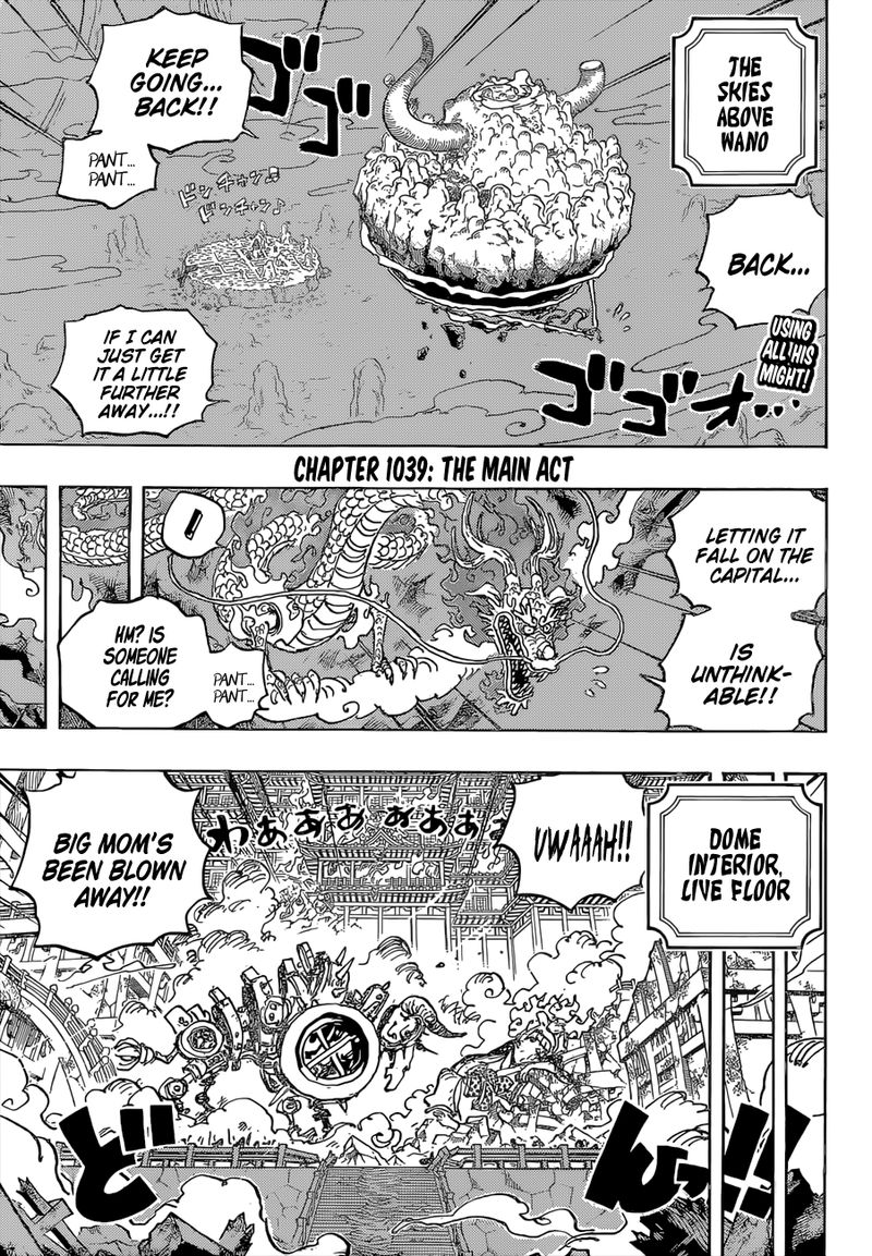 One Piece Chapter 1039 — page 3