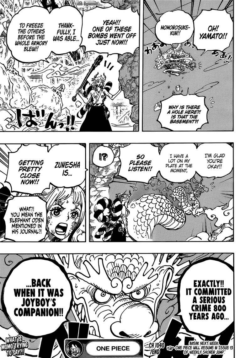 One Piece Chapter 1040 — page 12