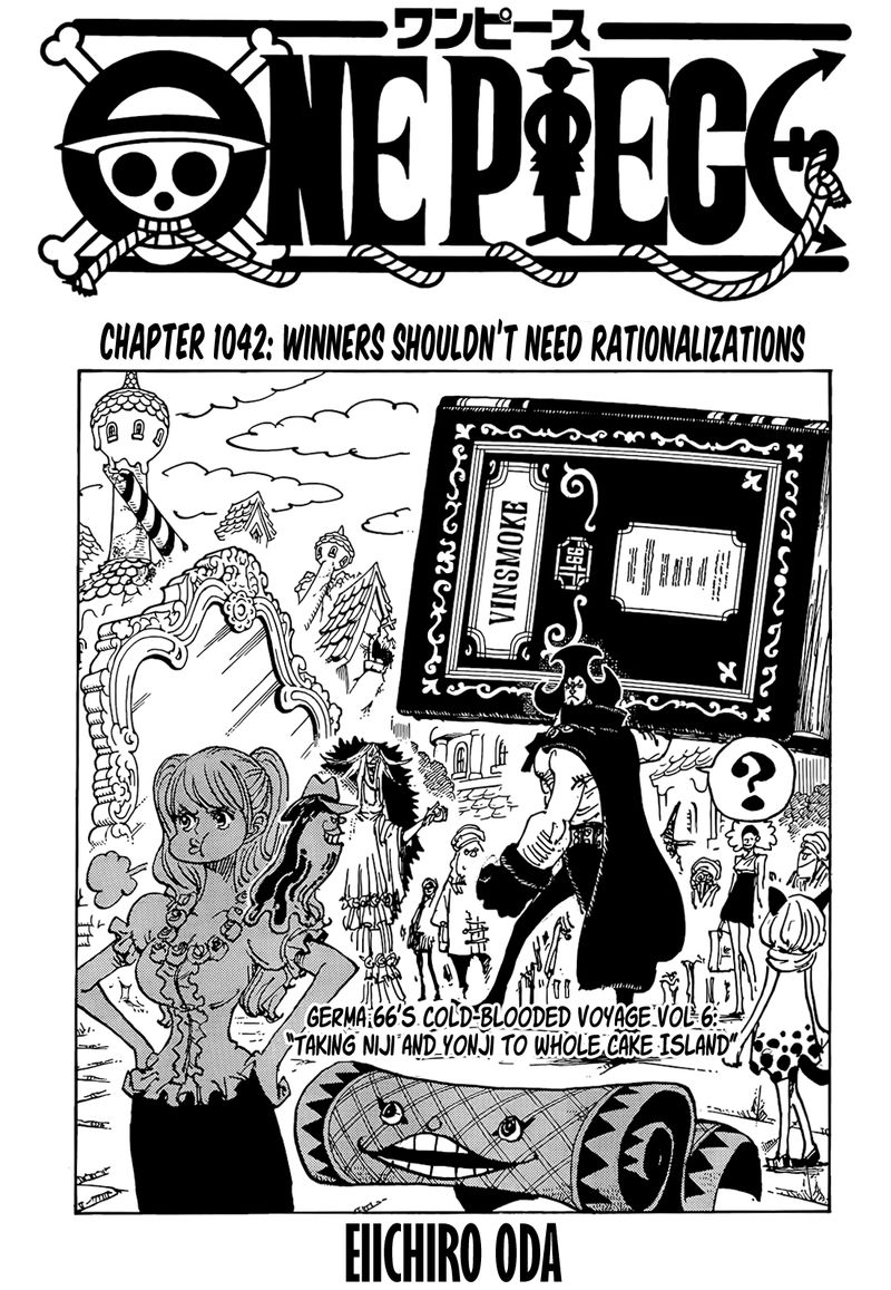One Piece Chapter 1042 — page 1