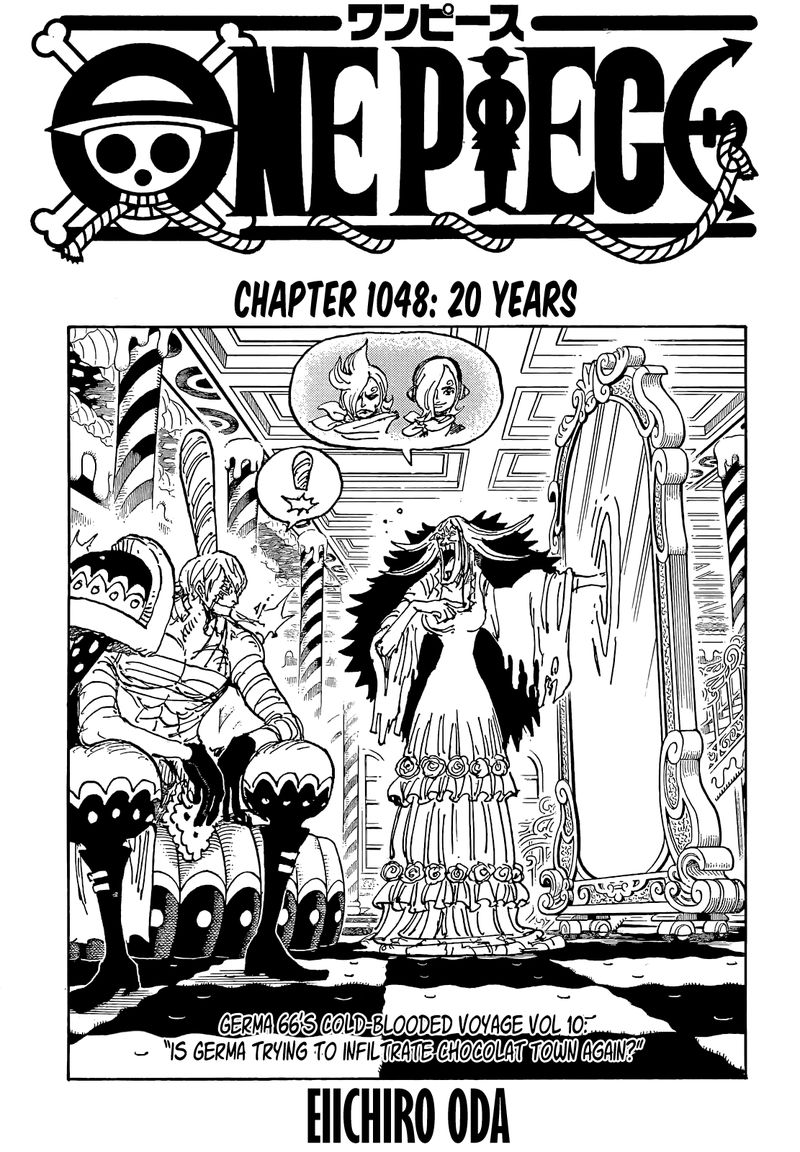 One Piece Chapter 1048 — page 1