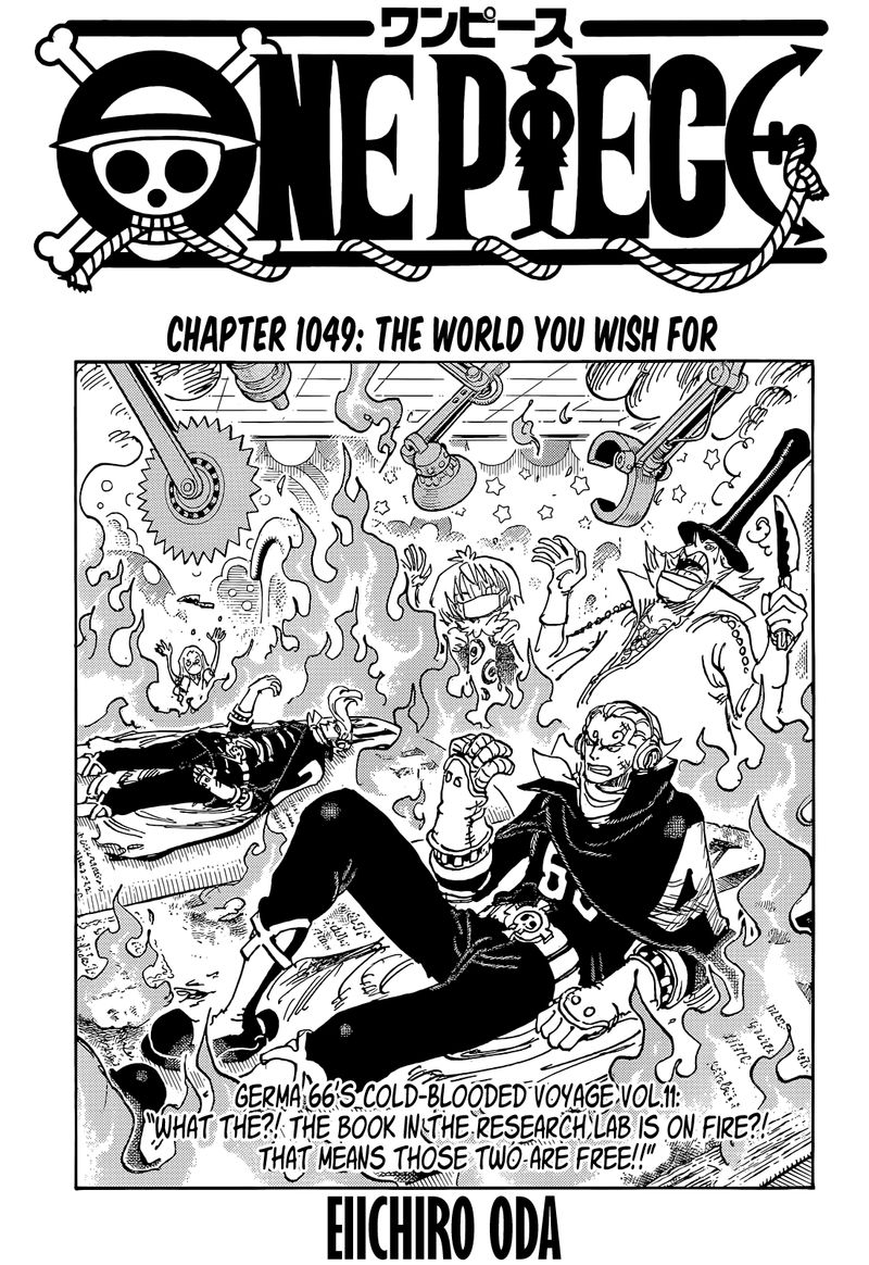 One Piece Chapter 1049 — page 1