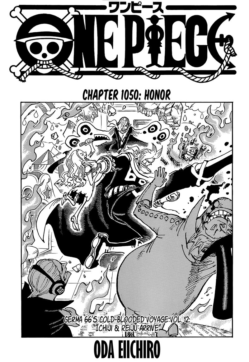 One Piece Chapter 1050 — page 1