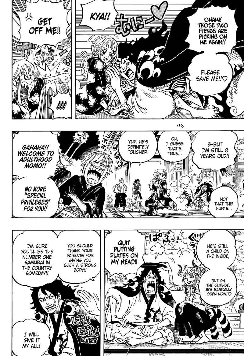 One Piece Chapter 1052 — page 11