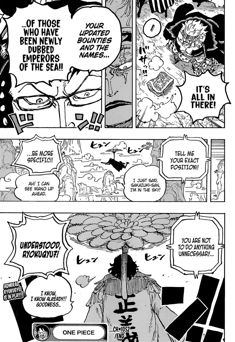 One Piece Chapter 1052 — page 15