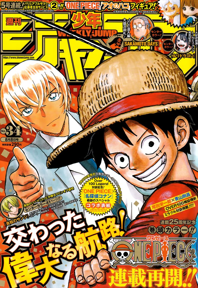 One Piece Chapter 1054 — page 1