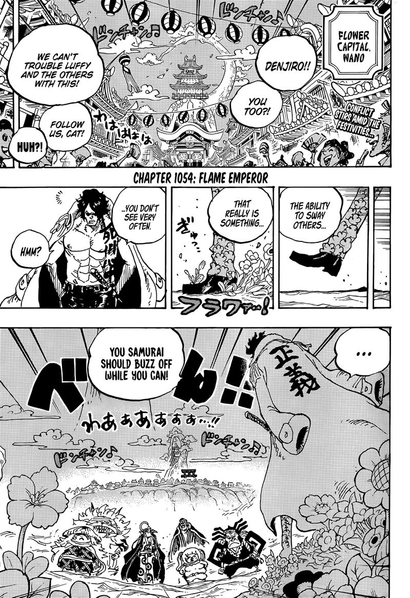 One Piece Chapter 1054 — page 3