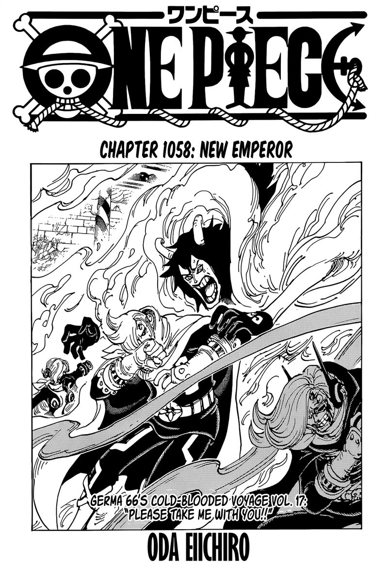 One Piece Chapter 1058 — page 1