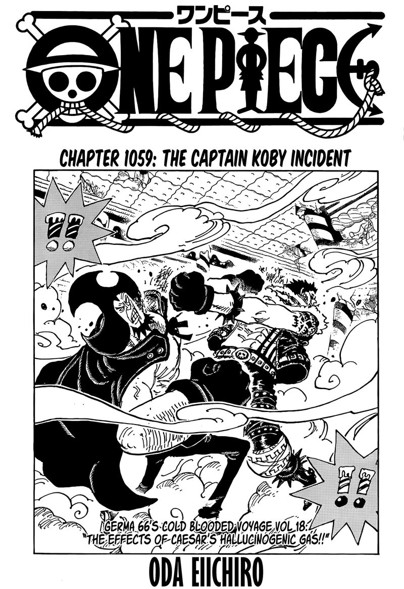 One Piece Chapter 1059 — page 1
