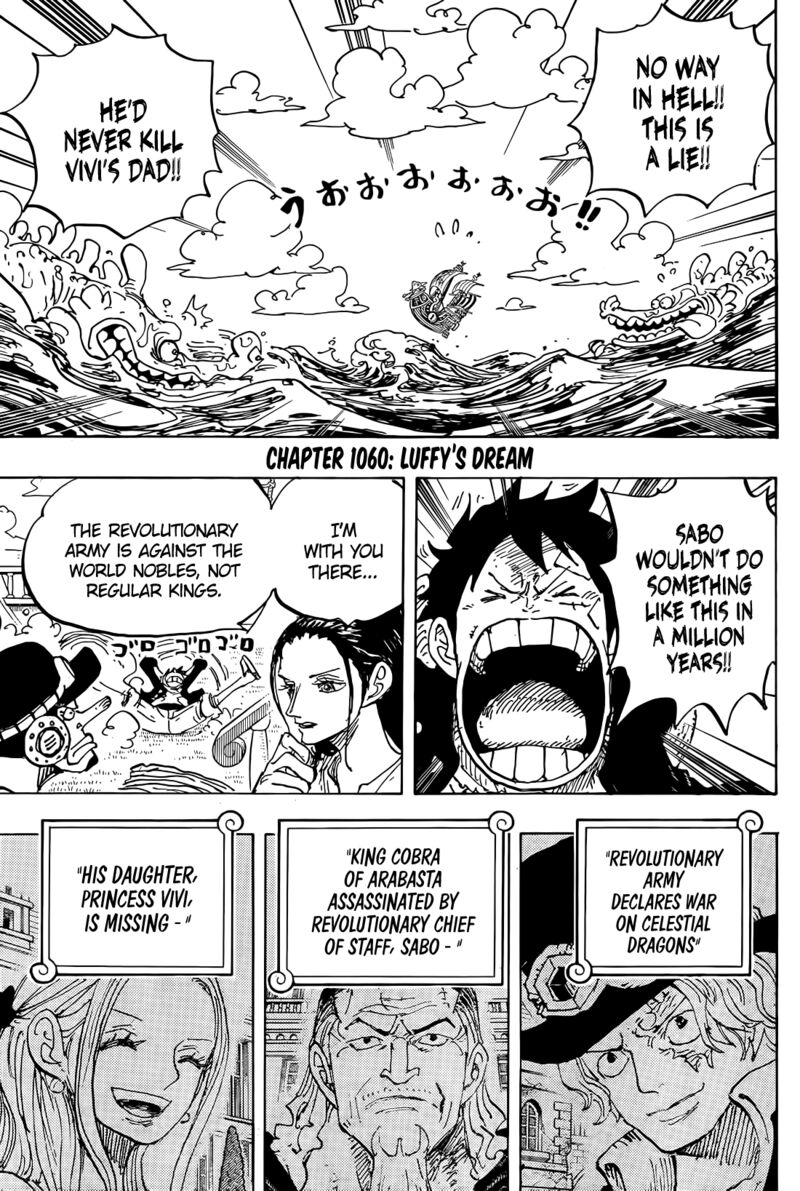 One Piece Chapter 1060 — page 3