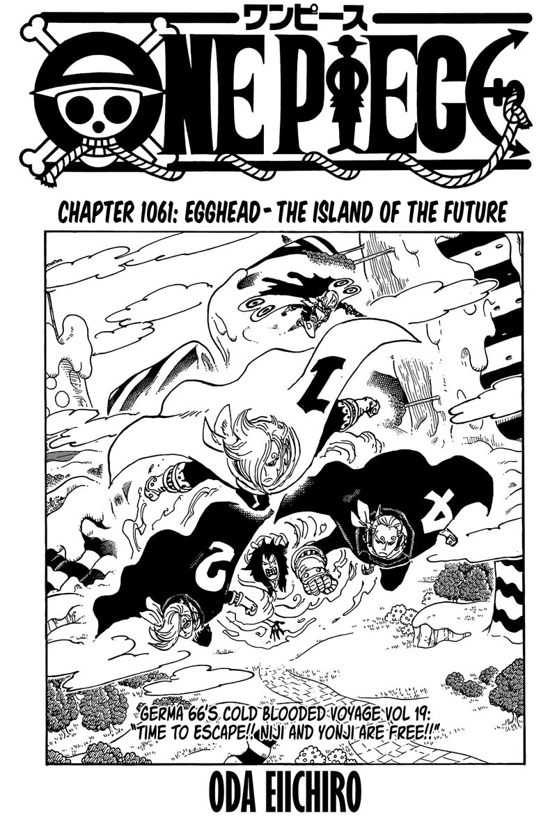One Piece Chapter 1061 — page 1