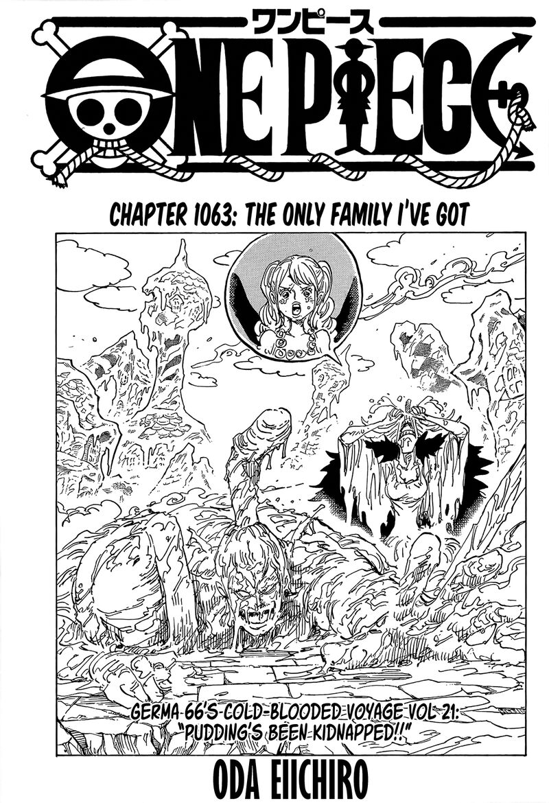 One Piece Chapter 1063 — page 1