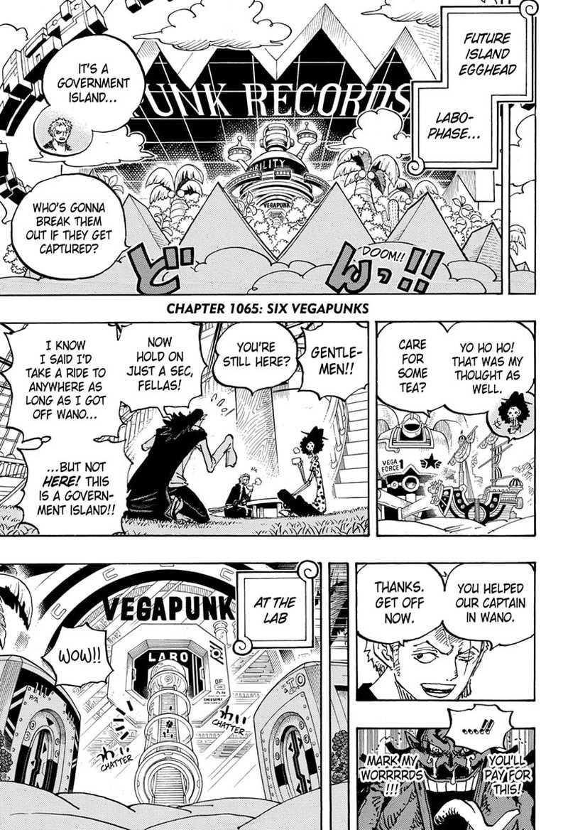 One Piece Chapter 1065 — page 3