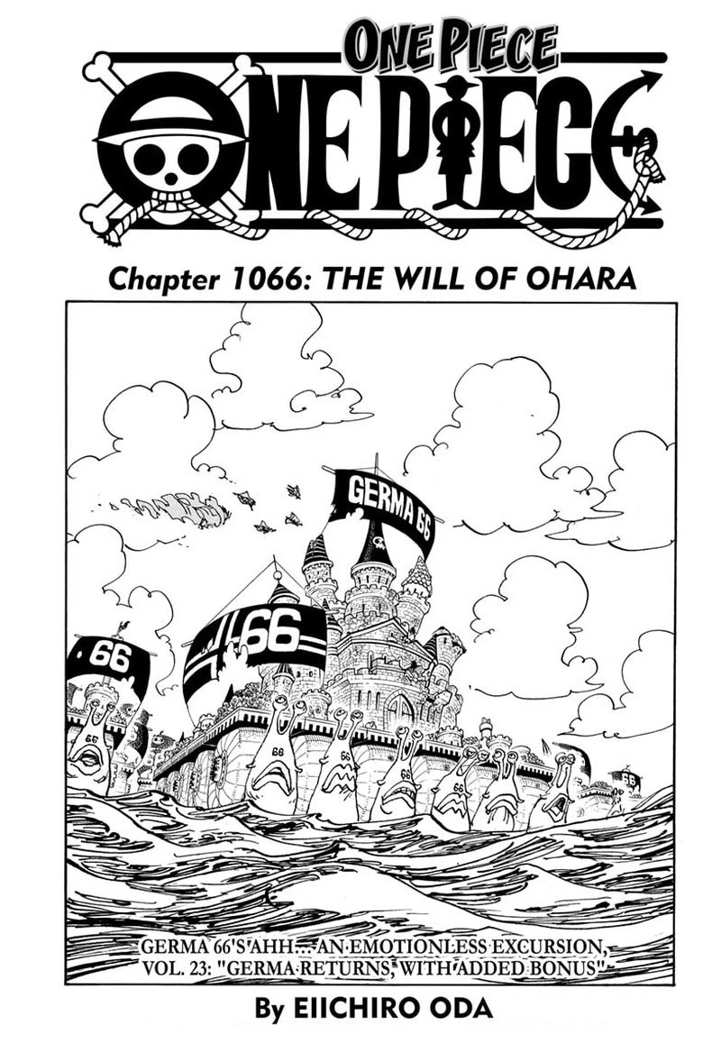 One Piece Chapter 1066 — page 1