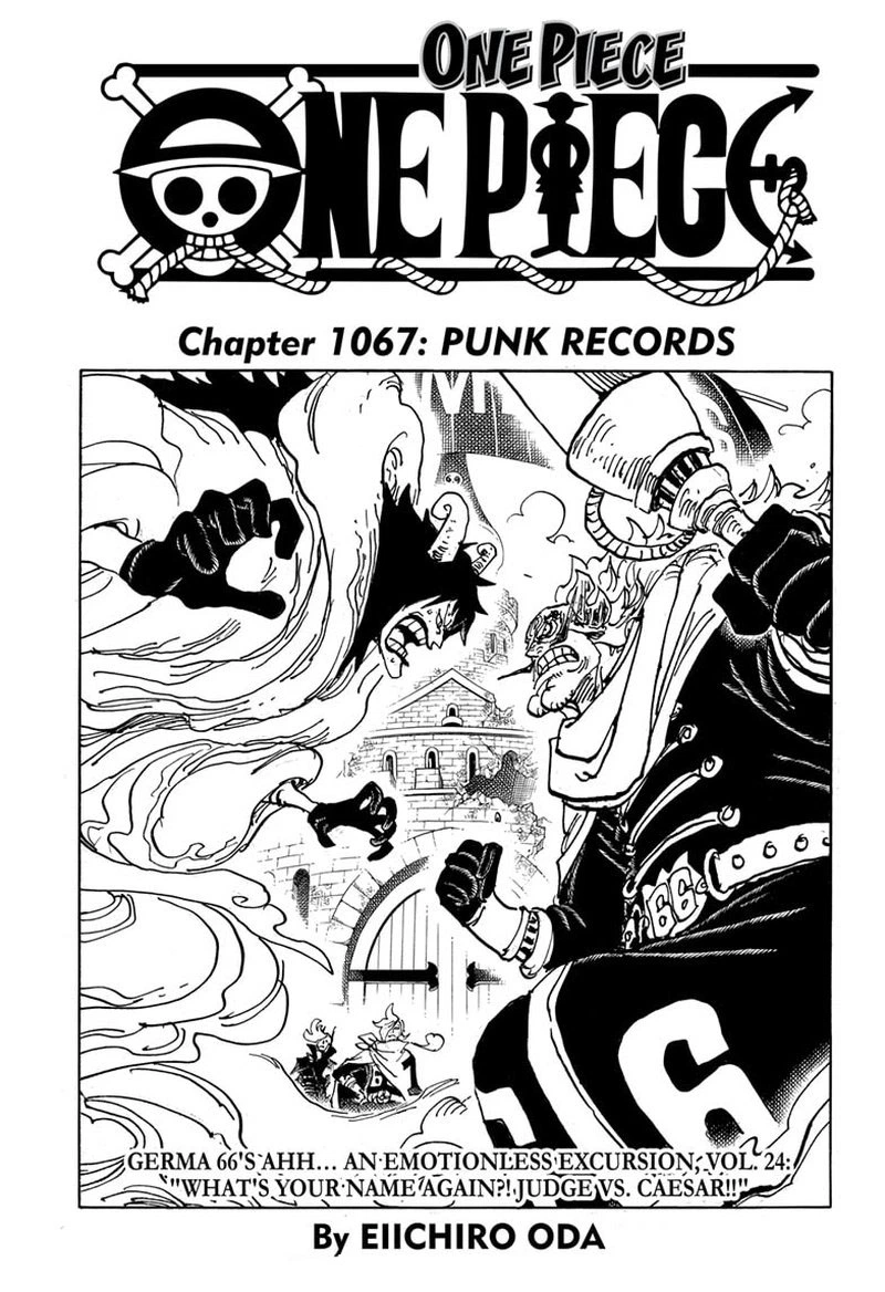 One Piece Chapter 1067 — page 1