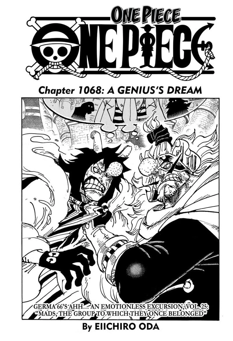 One Piece Chapter 1068 — page 1