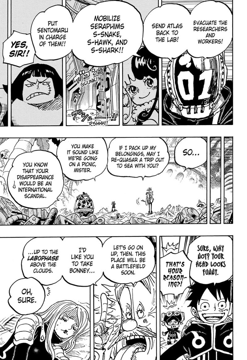 One Piece Chapter 1068 — page 11