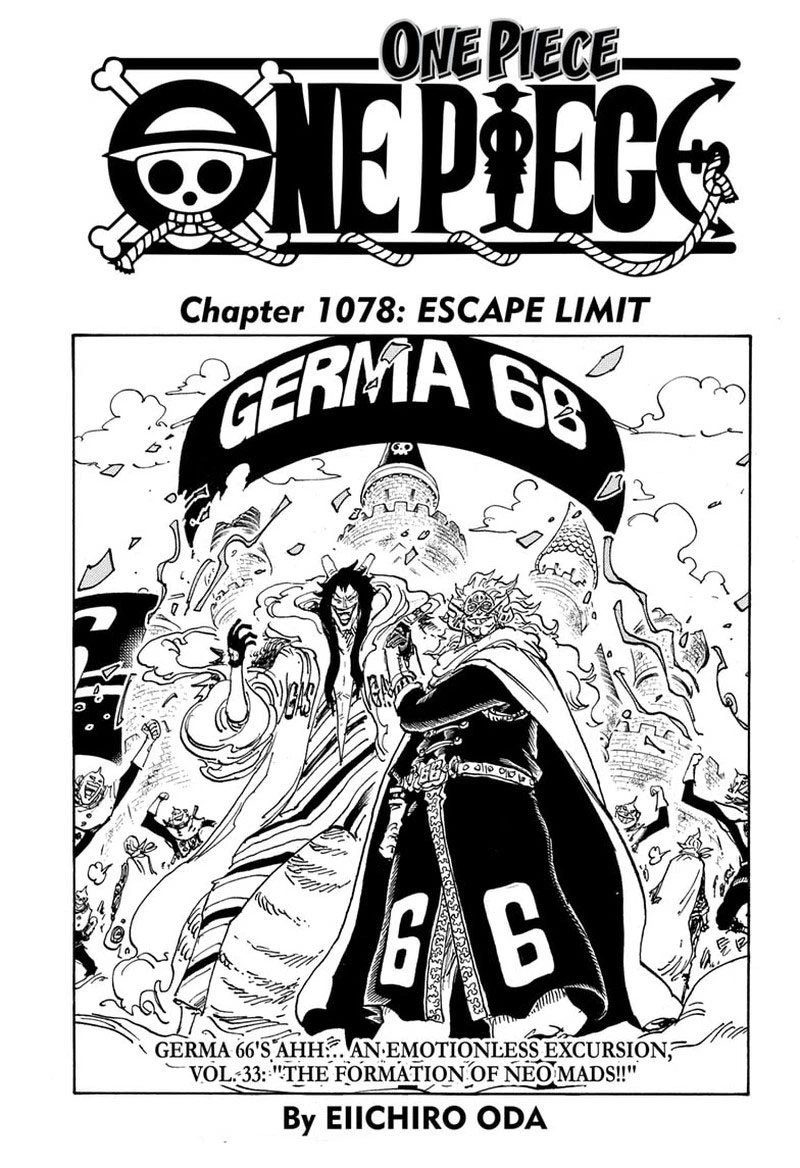 One Piece Chapter 1078 — page 1