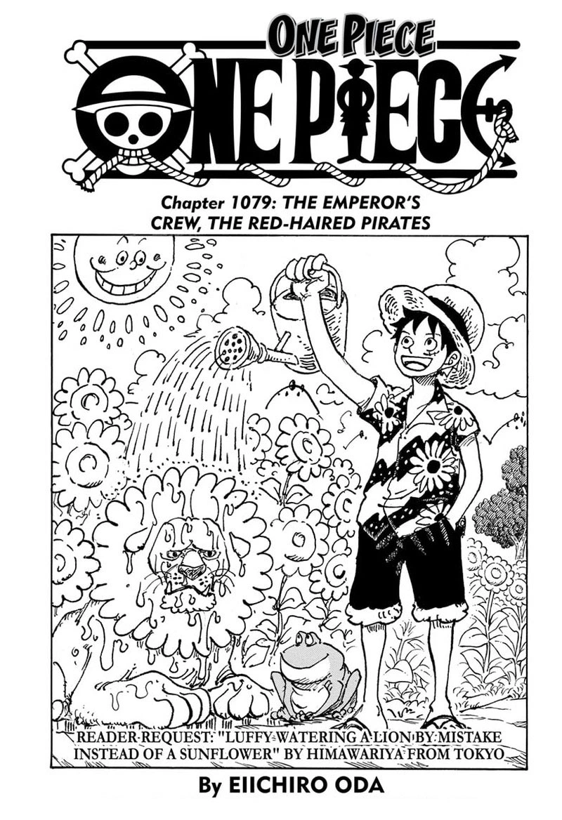 One Piece Chapter 1079 — page 1