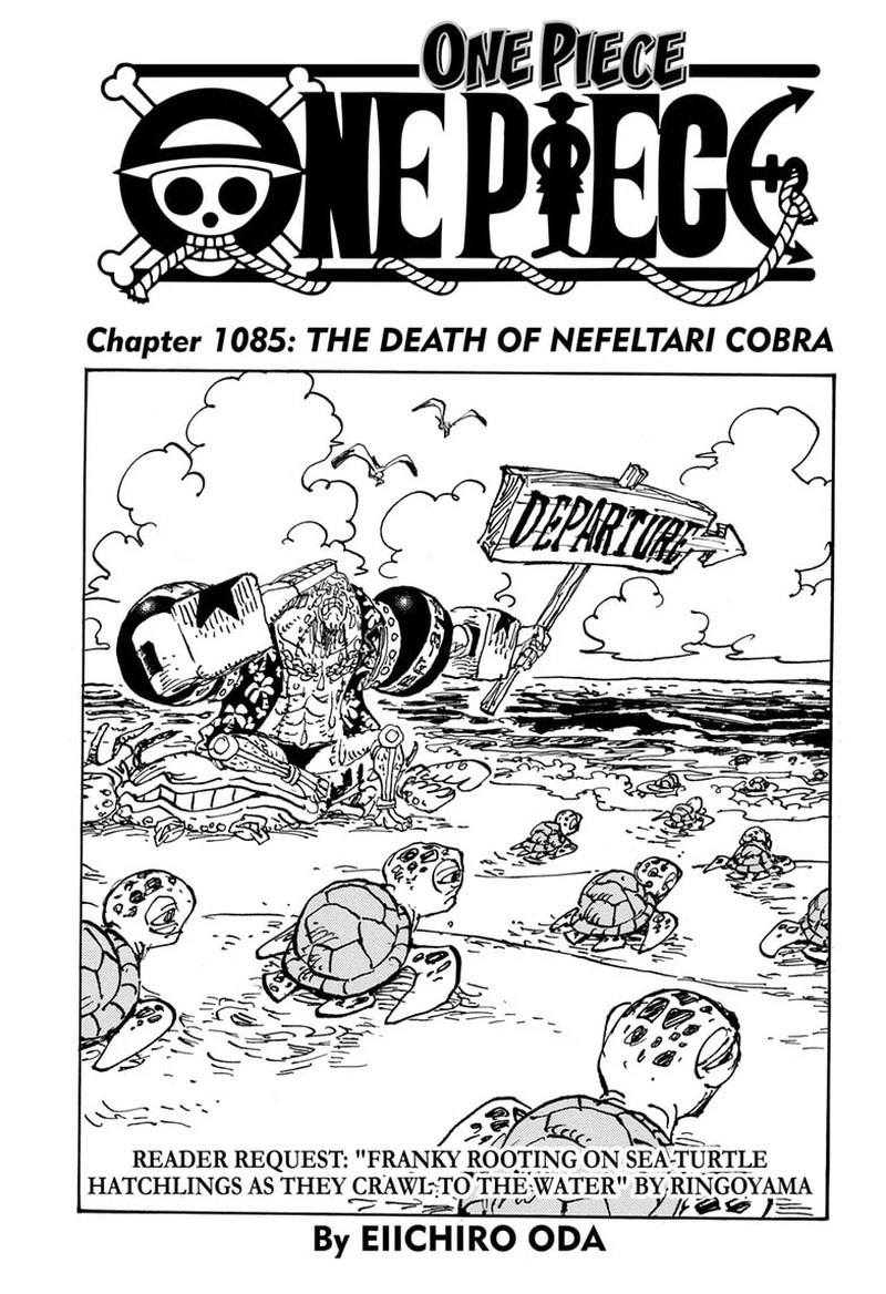 One Piece Chapter 1085 — page 1